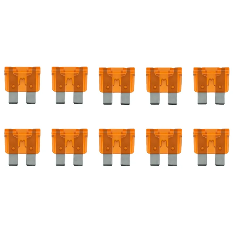 Standaard Auto Steekzekeringen - 5a 32v - Oranje - Geschikt Voor Auto/camper/boot - Per 10 Stuk(s) Luxe
