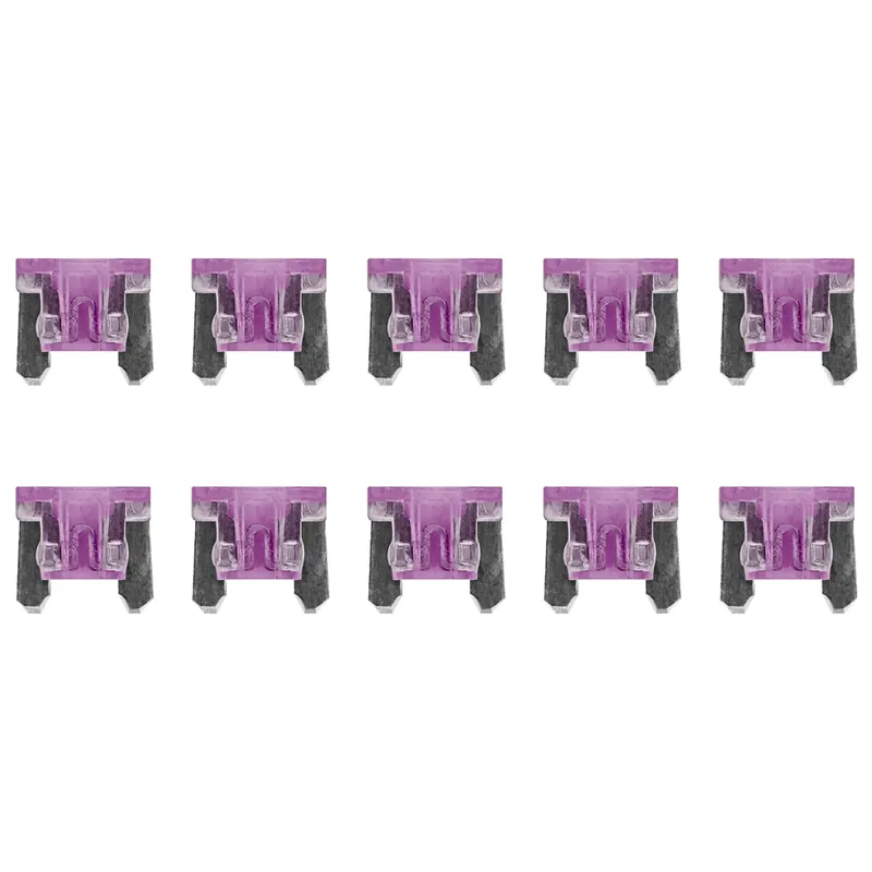 Proride Steekzekeringen Micro 40a - Rood - Geschikt Voor Auto, Boot En Camper - 10 Stuks Nieuwe Collectie