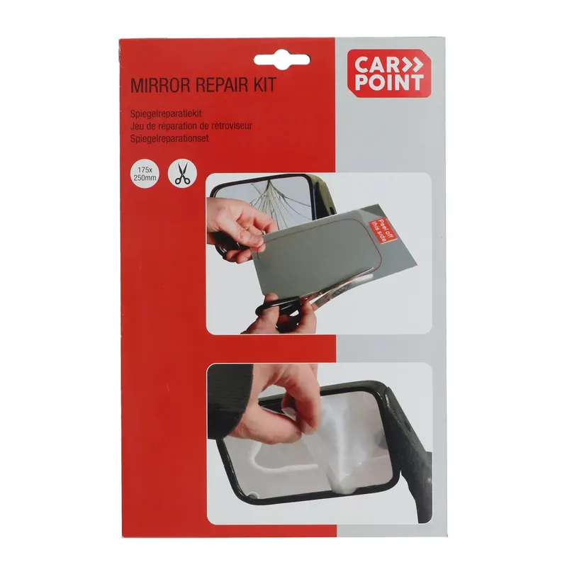 Carpoint Spiegel Reparatiekit 175x250mm Favoriet