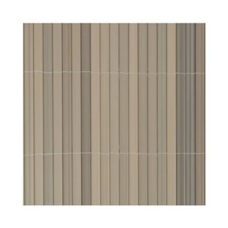 Origineel Videx balkonscherm PVC lichtgrijs 90x300 cm