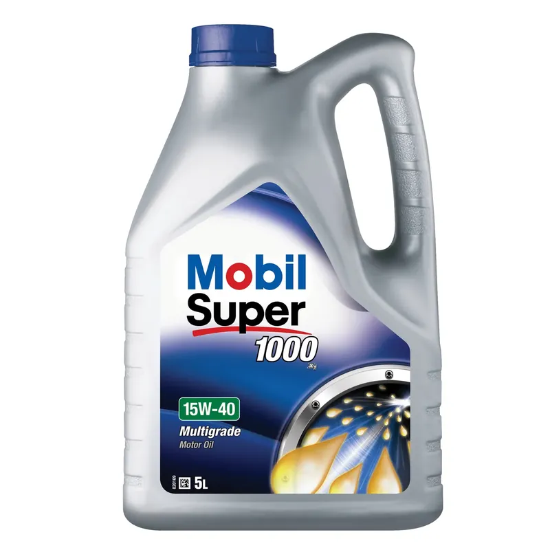 Laatste Versie Mobil motorolie Super 1000 X1 15W-40 Can 5L