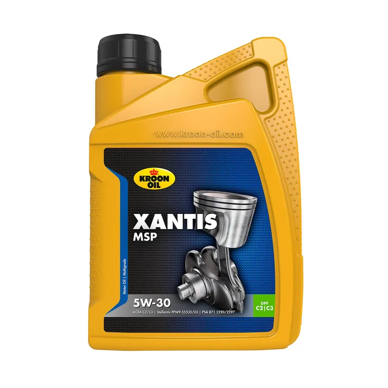 Kroon-oil 37657 Motorolie Xantis Msp 5w-30 1 Liter Gratis Retour