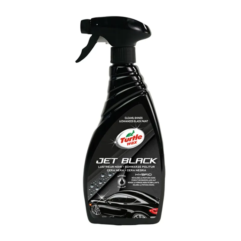 Turtle wax autopoets spray Jet Black 500ml Merkproduct