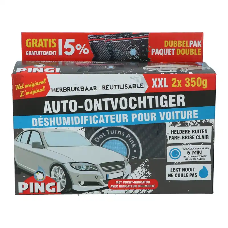 Pingi Lv2-a350 Auto Ontvochtiger Dubbelpak 2x350gr Op = Op