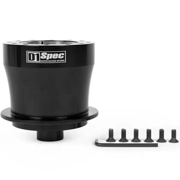 D1 Spec Stuurnaaf (lang) - Zwart -D1S-B001G Authentiek