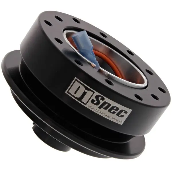 D1 Spec Stuurnaaf (kort) - Zwart -D1S-E001G Exclusief