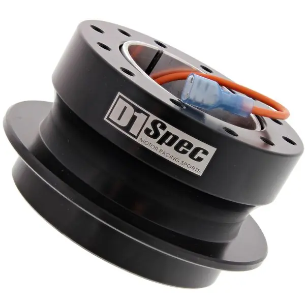 D1 Spec Stuurnaaf (kort) - Zwart -D1S-E002G Lage Kosten