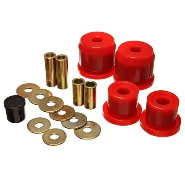 Energy Suspension Achterdifferentieelsteun inserts - Rood -EN-16.1112R Favoriet