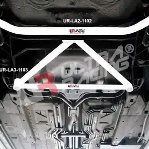 Porsche Boxster (986) UltraRacing 2-punts Front Lower Tiebar Koopje