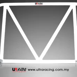 Saab 95 97-2010 2.0T UltraRacing 4-punts Front Lower brace Speciale Aanbieding