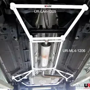 Chevrolet Cruze 08 + 1.6 UltraRacing 4-punts Front H-brace Origineel