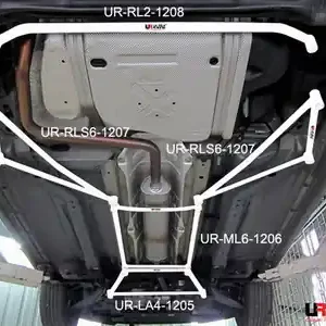 Chevrolet Cruze 08 + 1.6/1.8/2.0 Ultra-R 2x 3P achter Side Bars Must-Have