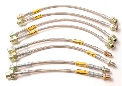 Goodridge RVS remslangen Audi RS2 Quattro (P1) + AVANT 3/1994-5/1995 Beperkte Voorraad