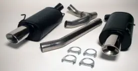 Simons Uitlaatsysteem duplex vanaf origineel: rvs Volvo S70 Nu Kopen