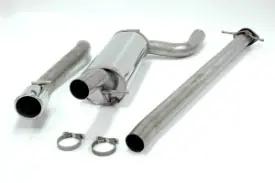 Simons Uitlaatsysteem vanaf katalysator: rvs Ford Focus (I) RS 1998- Ambachtelijk