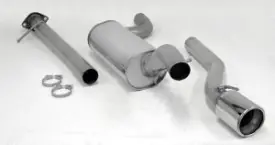 Simons Uitlaatsysteem vanaf katalysator: rvs Mazda 3 MPS 2006 -- Exclusieve Aanbieding