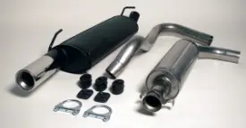 Laatste Versie Simons Uitlaatsysteem vanaf kat./flexibel deel Saab 900 Turbo