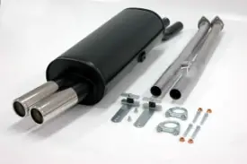 Simons uitlaatsysteem vanaf kat. alu quality BMW Cabrio (E30) met kat. 1982- Tijdelijk Beschikbaar