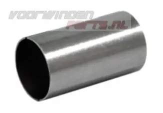 Exclusieve Aanbieding Uitlaat verbindingsbus RVS 50,8mm inwendig L=100mm