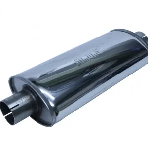 Gratis Retour Universele Uitlaatdemper Big 51 RVS - 50,8 mm