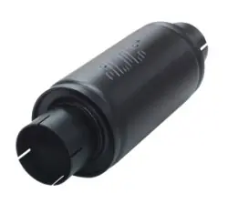 Universele Uitlaatdemper Turbonett Staal - 76 mm Budget