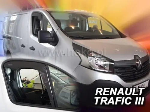 Voordeelprijs Zijwindschermen geschikt voor Opel Vivaro/Renault Trafic II 2014 -