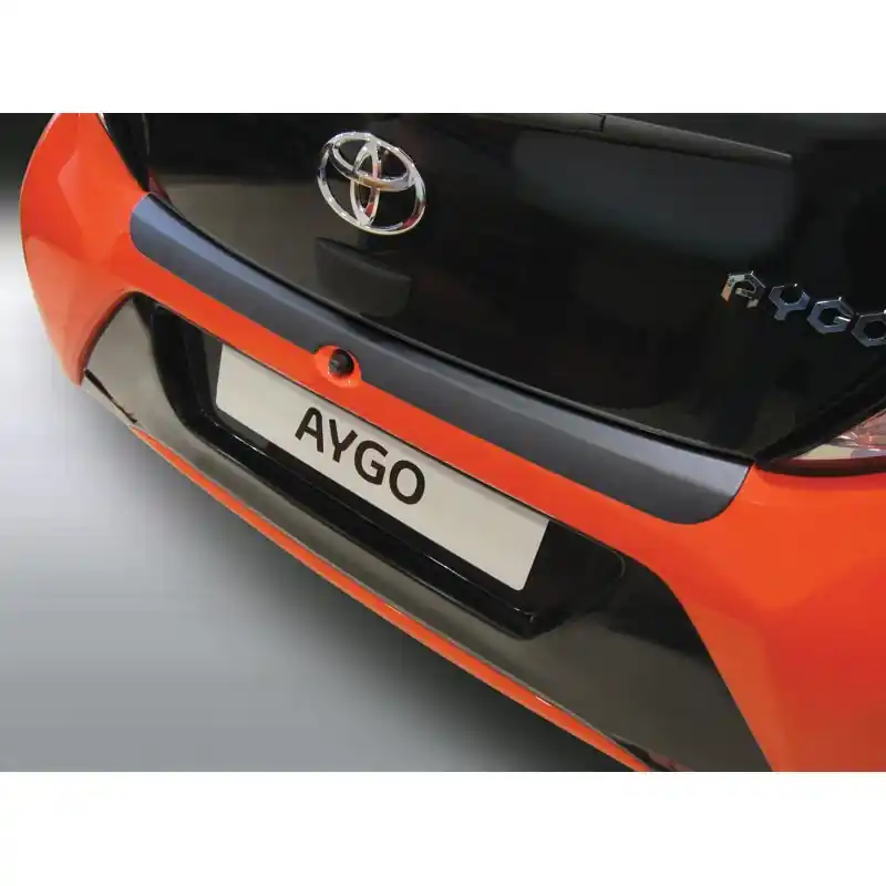 ABS Achterbumper beschermlijst Toyota Aygo 3/5 deurs 7/2014- Zwart Betrouwbaar
