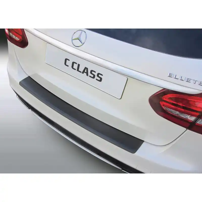 Alleen Vandaag ABS Achterbumper beschermlijst Mercedes C-Klasse W205 Kombi 6/2014-6/2021 Zwart