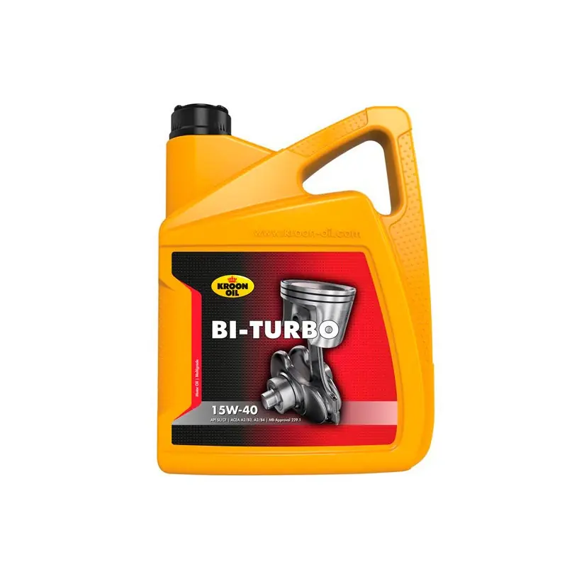 Kroon-Oil 00328 Bi-Turbo 15W-40 5L Direct Beschikbaar