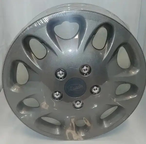 Express Levering Wieldoppen set Antraciet 16 Inch