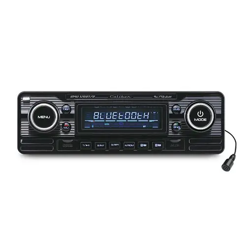 Caliber RMD 120BT/B USB-SD-Bluetooth autoradio Zwart en Chroom Premium