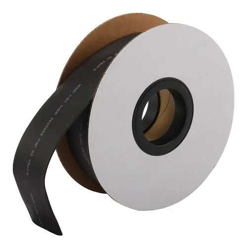 Zwarte krimpkous 2:1 type G5 - diameter 25,4 mm - per meter Ambachtelijk