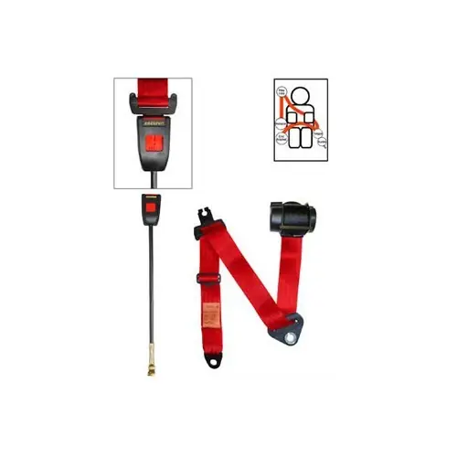 Securon 4 punts frontriem - (Extra lang) Laatste Versie