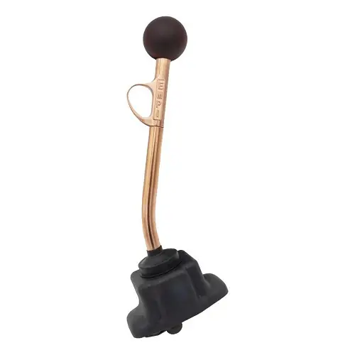 Laatste Kans EMPI versnellingspook voor Volkswagen Kever in koper en palissander - 13 1/2