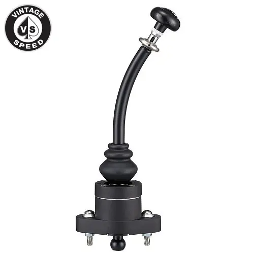 Quick Shift "Vintage Speed" Zwart geanodiseerd 30 cm Veilige Betaling