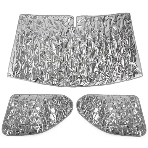 Isolatiegordijn voor de voorruit en zijruiten van VW T5 Exclusieve Aanbieding