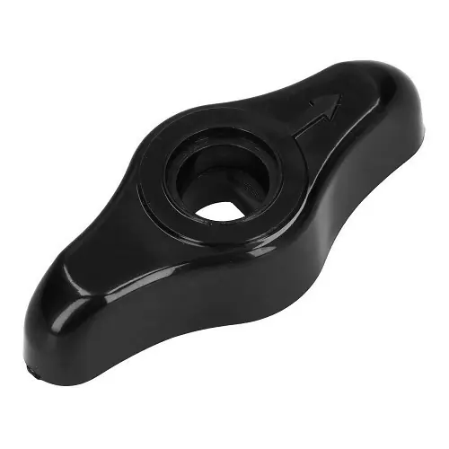 Luchtklepknop voor VOLKSWAGEN Combi SPLIT (03/1955-07/1967) - zwart Tijdelijk Beschikbaar