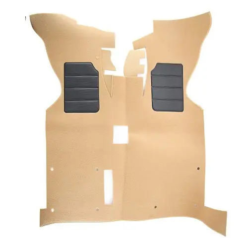 Cabinekleed voor met doorvoer achter voor VOLKSWAGEN Transporter T4 (1990-2003) - Biscuit Betaalbaar
