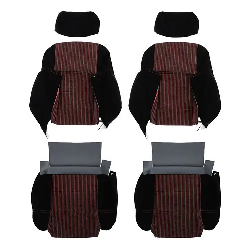 Gecertificeerd Op maat gemaakte hoezen in Biarritz stof voor Peugeot 205 GTI 1.6 L