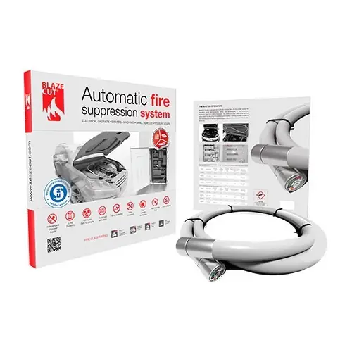 Beperkte Voorraad BlazeCut - Automatisch motorbrandbestrijdingssysteem - 2 meter