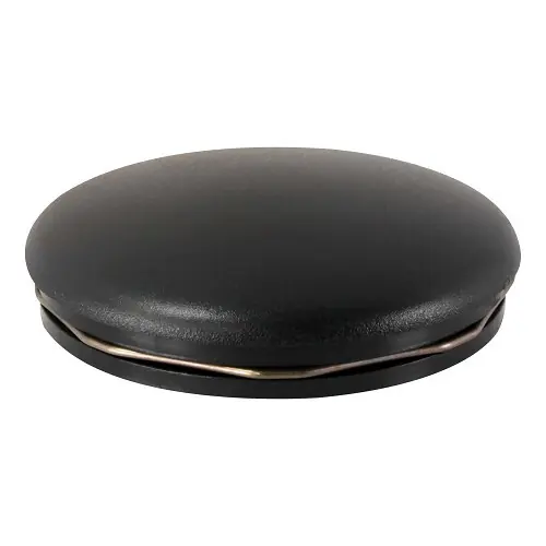 Zwarte SSP claxonknop voor origineel 2-spaaks stuurwiel voor VOLKSWAGEN Combi Bay Window (08/1967-07/1979) Express Levering