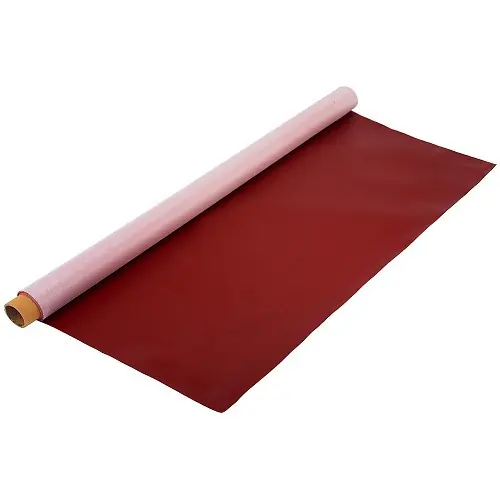 Direct Beschikbaar Glad vinyl TMI rood (code 17) 90cm x 140 cm