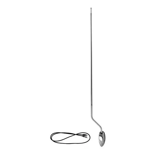 Chroom Safari antenne voor VOLKSWAGEN Combi Split Brazil (1957-1975) Exclusieve Aanbieding