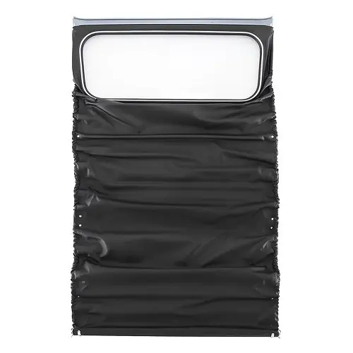 Antraciet softtop met externe bevestiging voor 2CV Sedan (09/1957-07/1990) - stof met kleine korrel Voordeelprijs