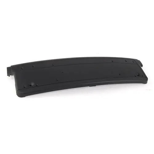 Zwarte centrale nummerplaathouder op voorbumper voor BMW 3 Reeks E46 Sedan en Touring fase 1 (-08/2001) Speciale Aanbieding