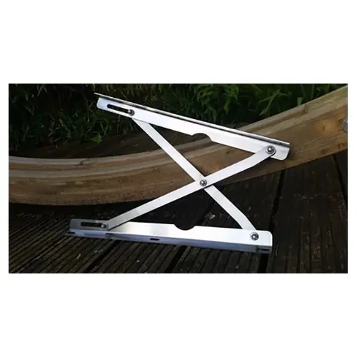 Westfalia roestvrijstalen dakscharnieren voor Combi 68 ->73 - set van 2 Beperkt Aanbod