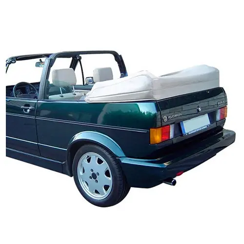 Exclusieve Aanbieding Witte vinyl Golf 1 soft top van 1982 tot 1993