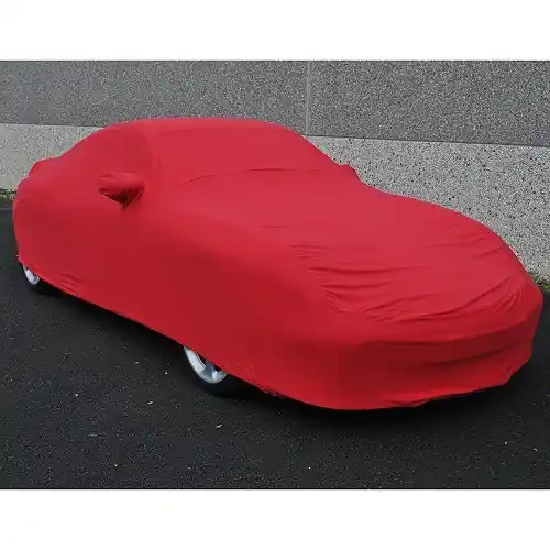 Beschermhoes op maat in rood voor Porsche 996 (1998-2005) Koop Vandaag