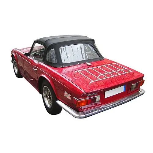 Zwart vinyldak voor Triumph TR6 Aanbieding