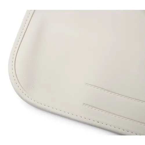 "Smooth Leatherette" in crème vinyl voor VOLKSWAGEN Kever 57 ->63 Bestel Nu